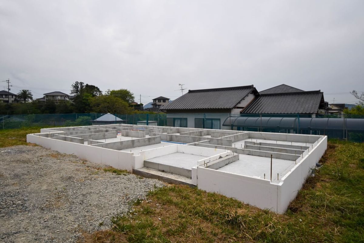 「宮若市01」注文住宅現場リポート③【基礎工事】