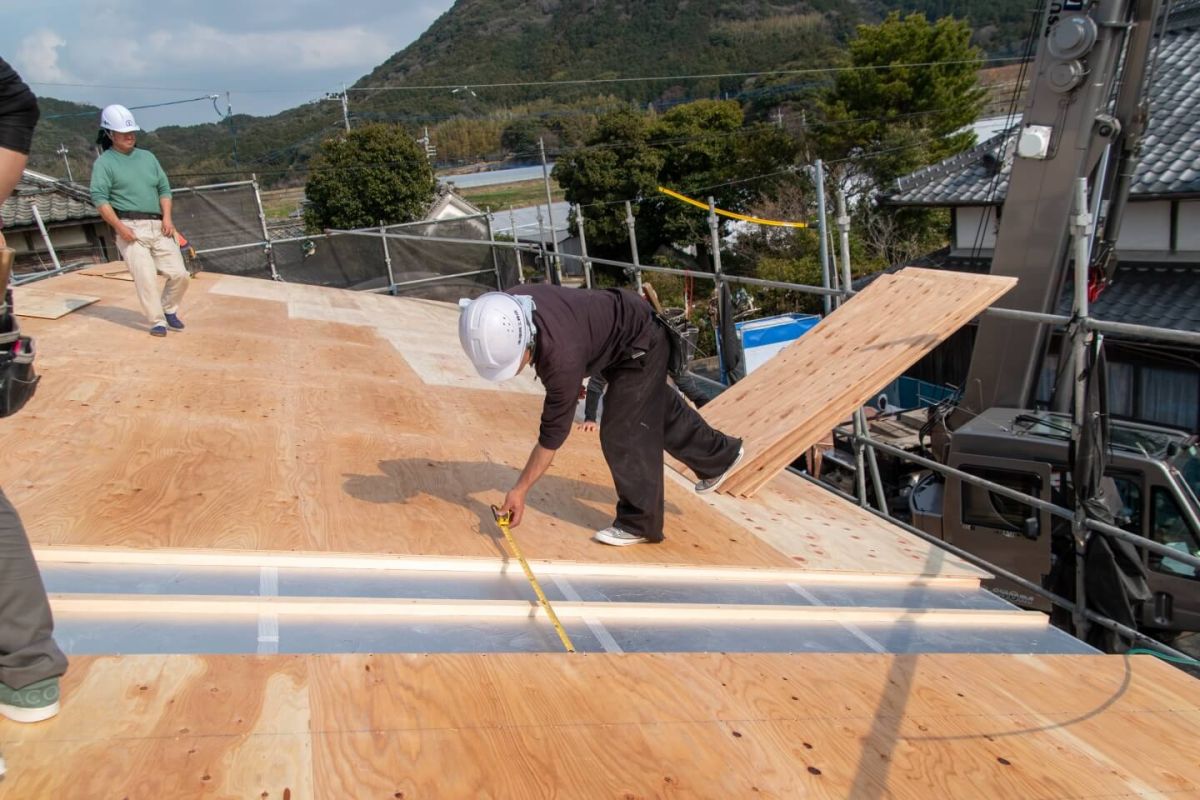 福岡県福津市06　注文住宅建築現場リポート④　～上棟式　後編～