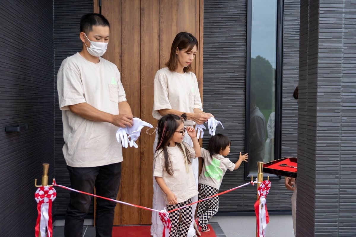 福岡県朝倉郡筑前町04　注文住宅建築現場リポート⑧ ～お引き渡し式～