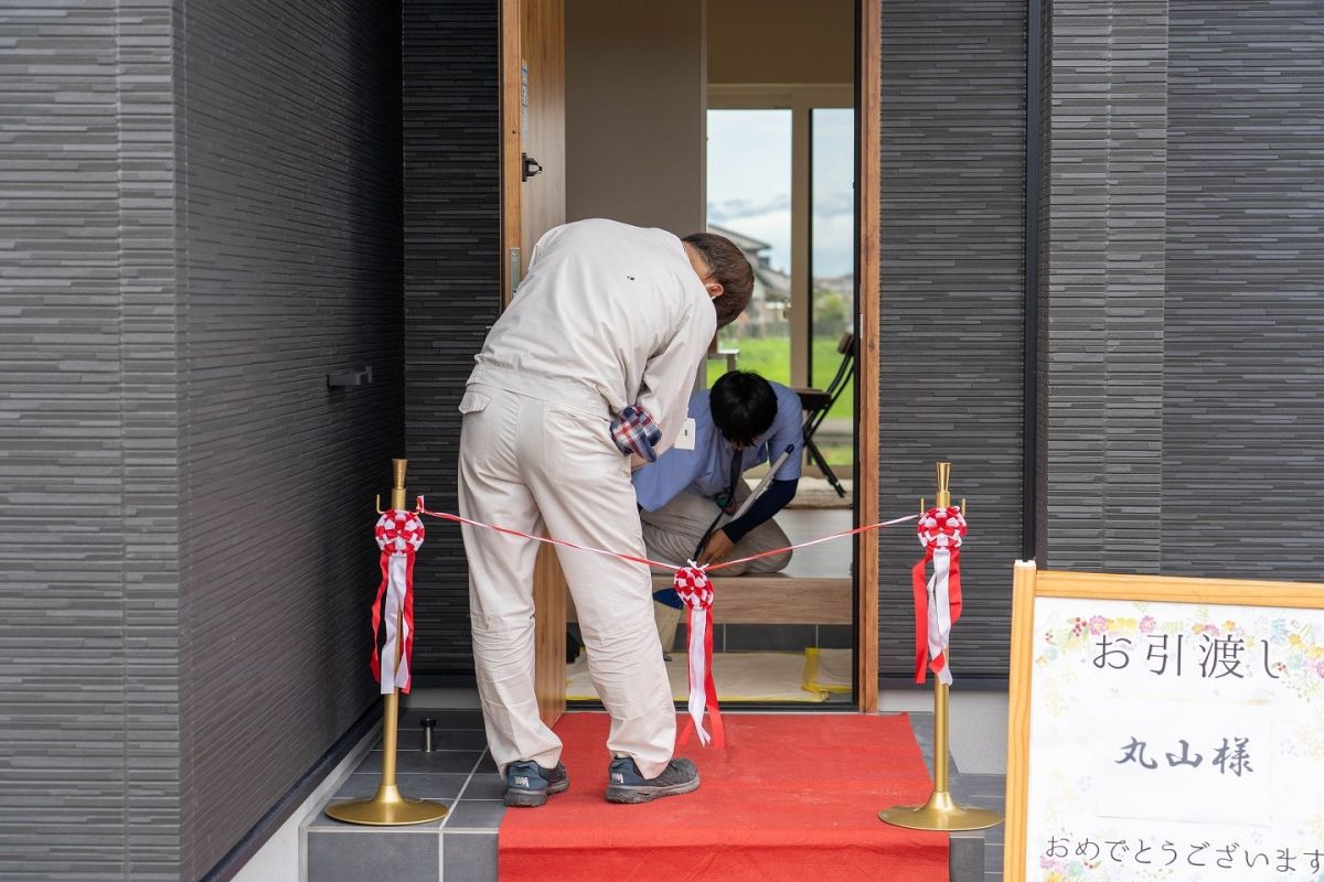 福岡県朝倉郡筑前町04　注文住宅建築現場リポート⑧ ～お引き渡し式～