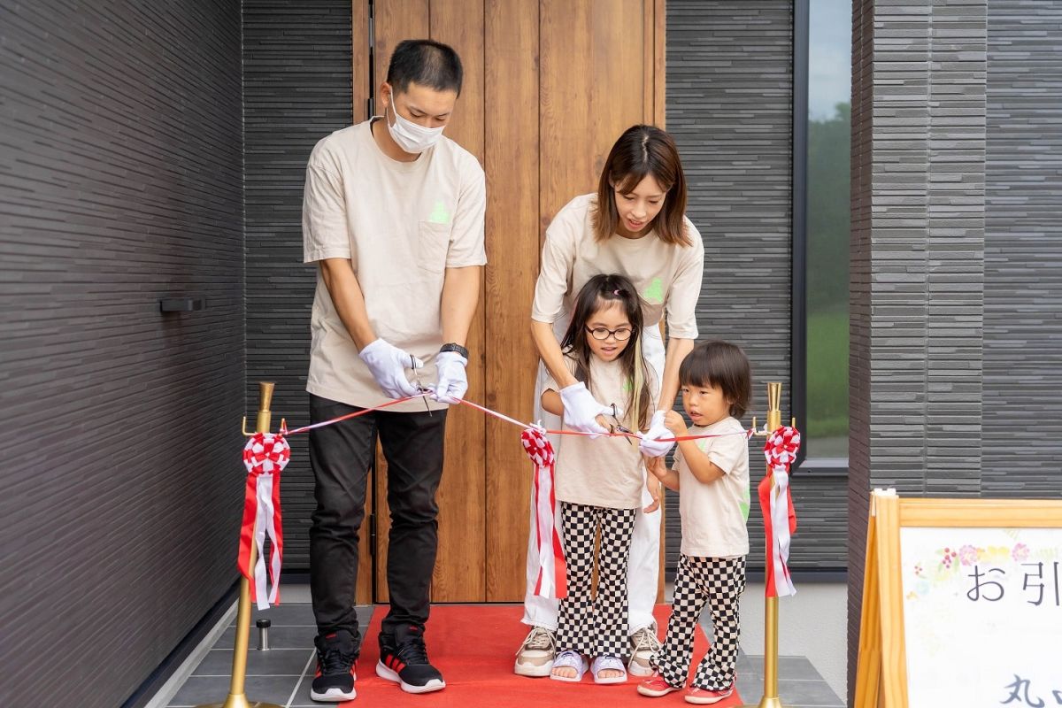 福岡県朝倉郡筑前町04　注文住宅建築現場リポート⑧ ～お引き渡し式～