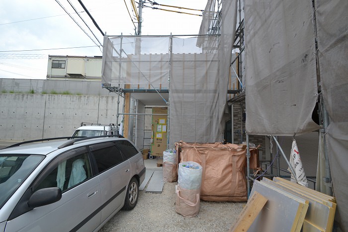 「福岡市南区花畑02」注文住宅現場リポート⑪【外装工事】【サイディング】
