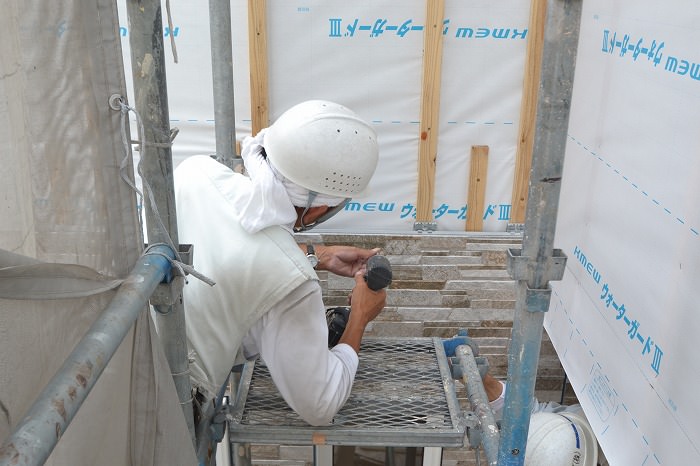 「福岡市南区花畑02」注文住宅現場リポート⑪【外装工事】【サイディング】
