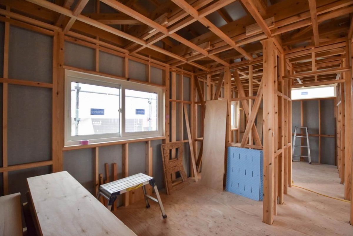 「福岡市早良区次郎丸01」注文住宅現場リポート⑤【木工事】【下地】