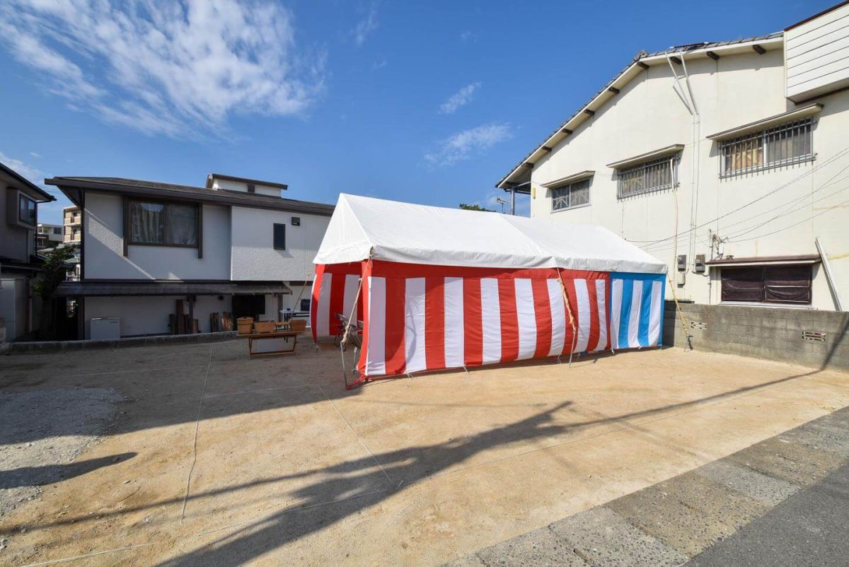 「春日市11」注文住宅現場リポート①【地鎮祭】