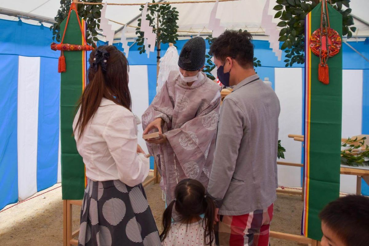 「春日市11」注文住宅現場リポート①【地鎮祭】