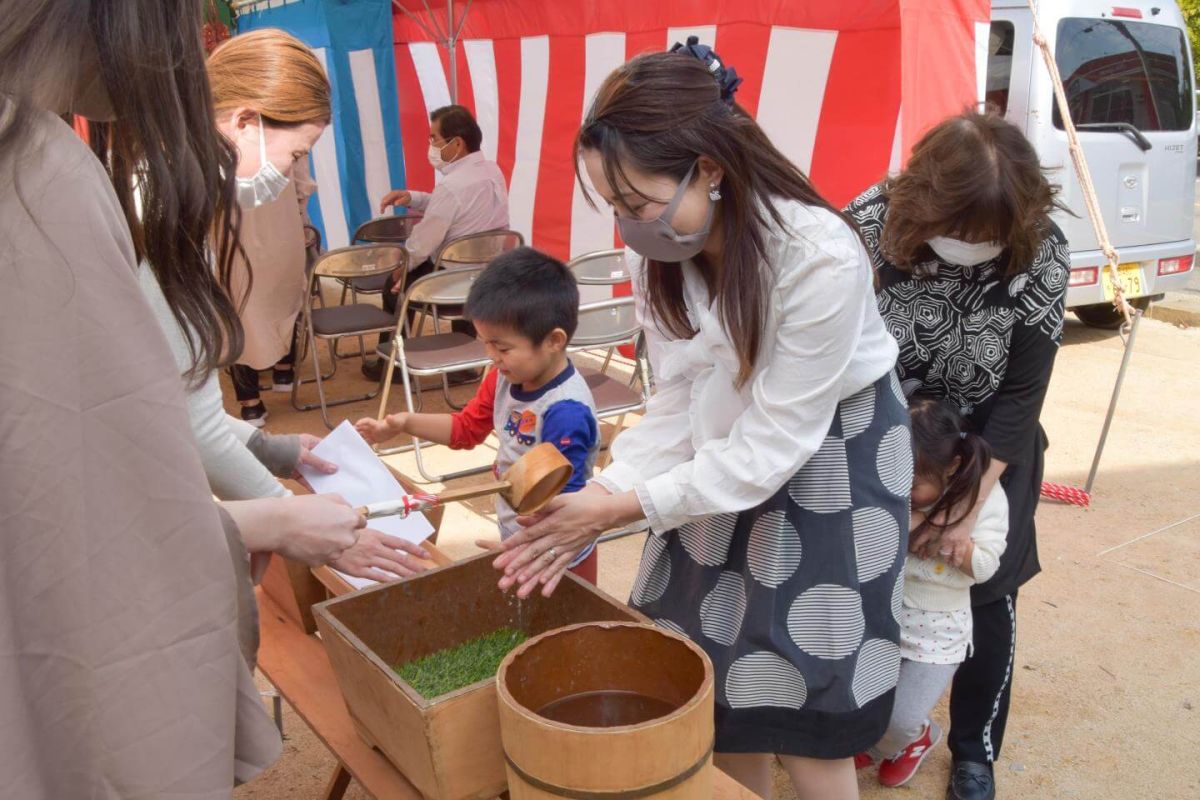 福岡県春日市11　注文住宅建築現場リポート①　～地鎮祭～