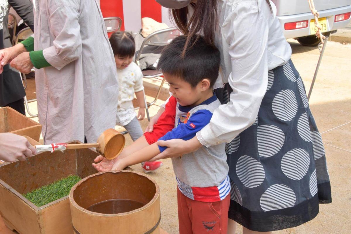 福岡県春日市11　注文住宅建築現場リポート①　～地鎮祭～