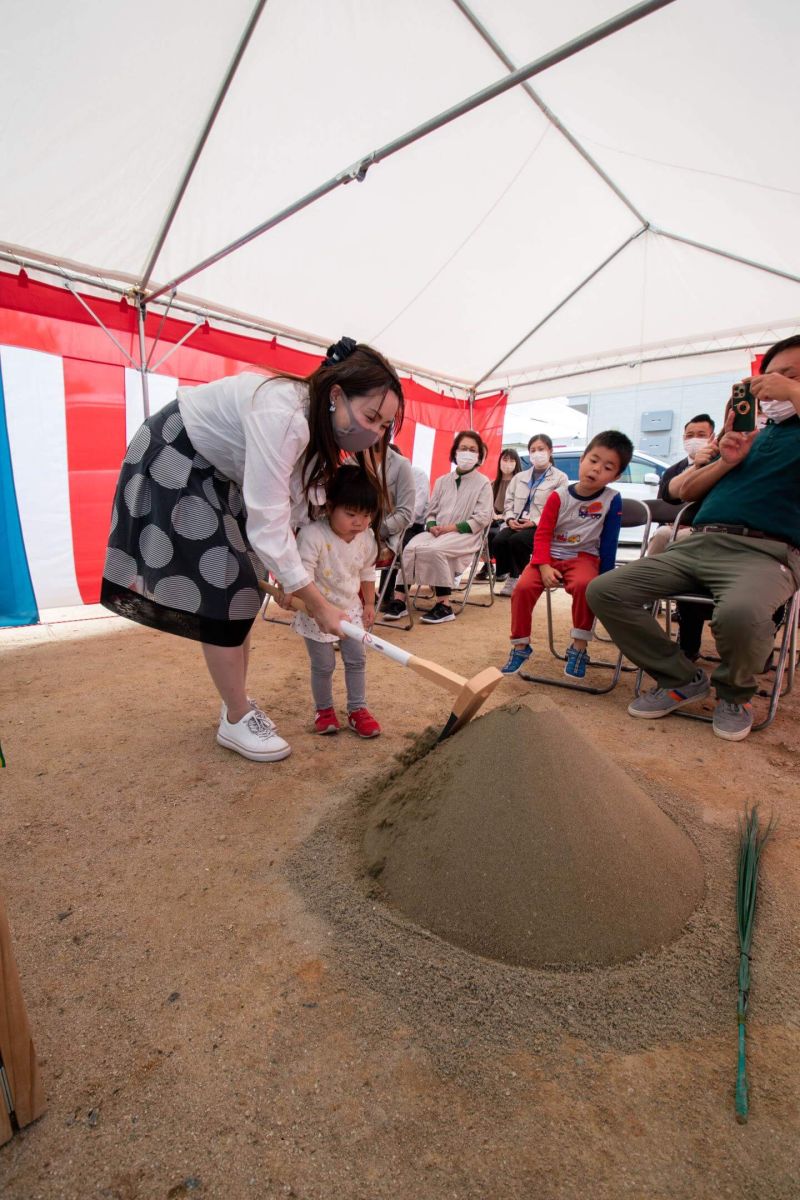 「春日市11」注文住宅現場リポート①【地鎮祭】