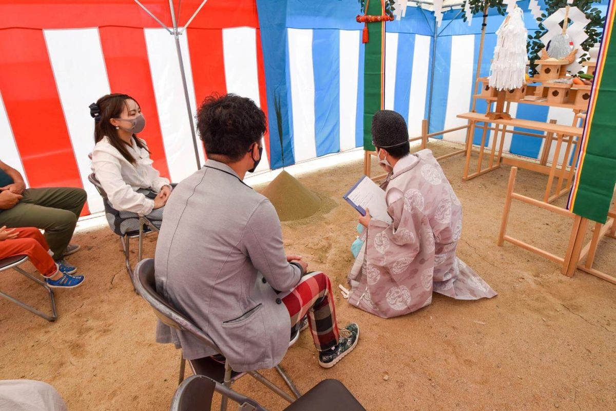 福岡県春日市11　注文住宅建築現場リポート①　～地鎮祭～