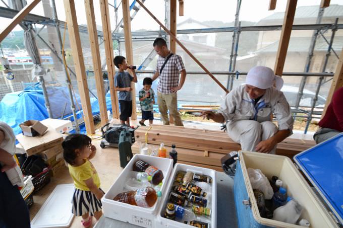 福岡県糟屋郡宇美町01　注文住宅建築現場リポート④　～上棟式～