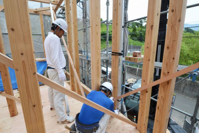 「糟屋郡宇美町01」注文住宅現場リポート④【上棟式】
