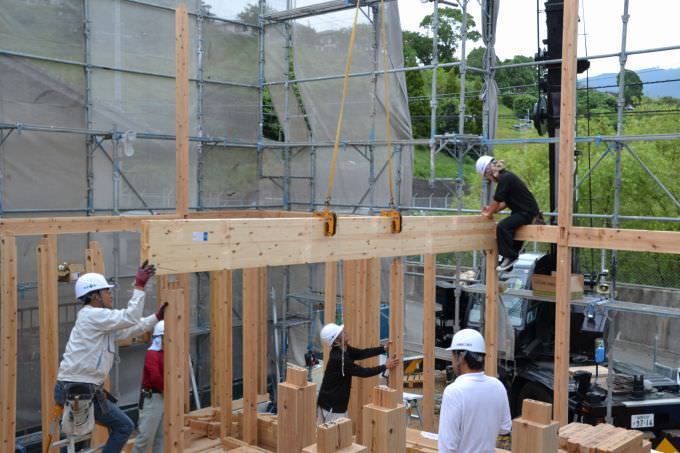 福岡県糟屋郡宇美町01　注文住宅建築現場リポート④　～上棟式～