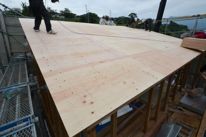 「糟屋郡宇美町01」注文住宅現場リポート④【上棟式】