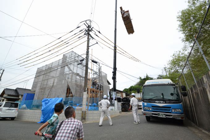 「糟屋郡宇美町01」注文住宅現場リポート④【上棟式】