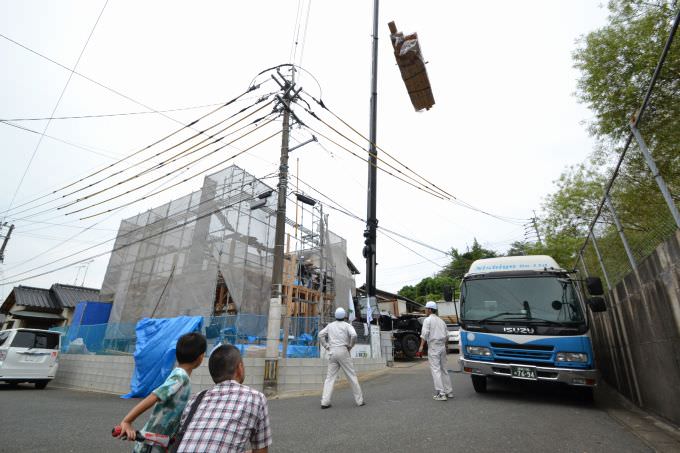 福岡県糟屋郡宇美町01　注文住宅建築現場リポート④　～上棟式～