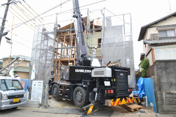 「糟屋郡宇美町01」注文住宅現場リポート④【上棟式】