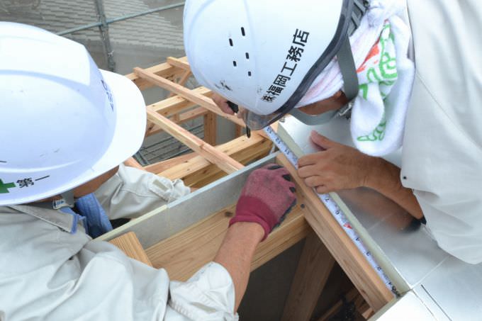 福岡県糟屋郡宇美町01　注文住宅建築現場リポート④　～上棟式～