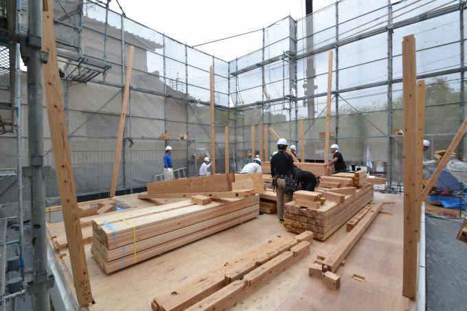 「糟屋郡宇美町01」注文住宅現場リポート④【上棟式】