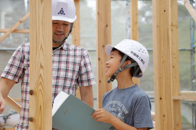 福岡県糟屋郡宇美町01　注文住宅建築現場リポート④　～上棟式～