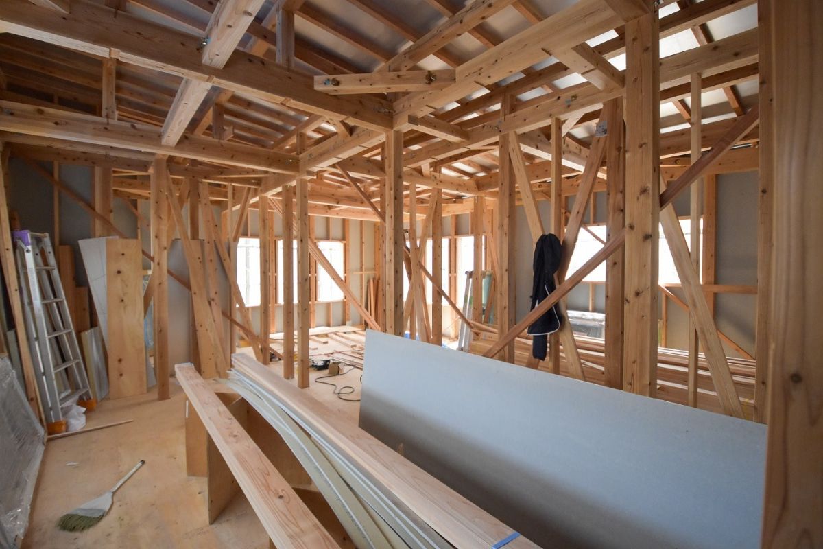 「筑紫野市10」注文住宅現場リポート⑤【木工事】【サッシ】