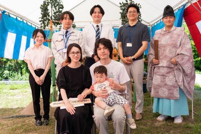 「八女市01」注文住宅現場リポート①【地鎮祭】