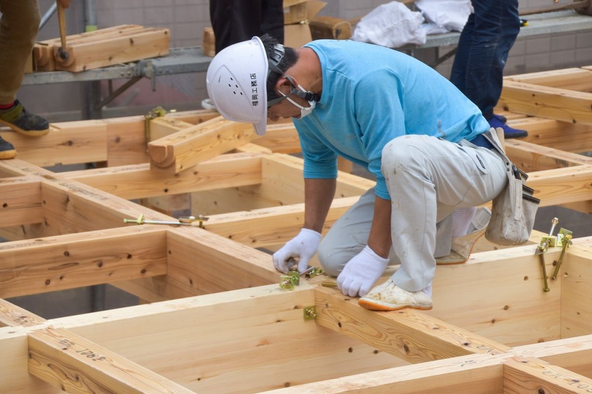 福岡県筑紫野市10　注文住宅建築現場リポート③　～上棟式・前編〜