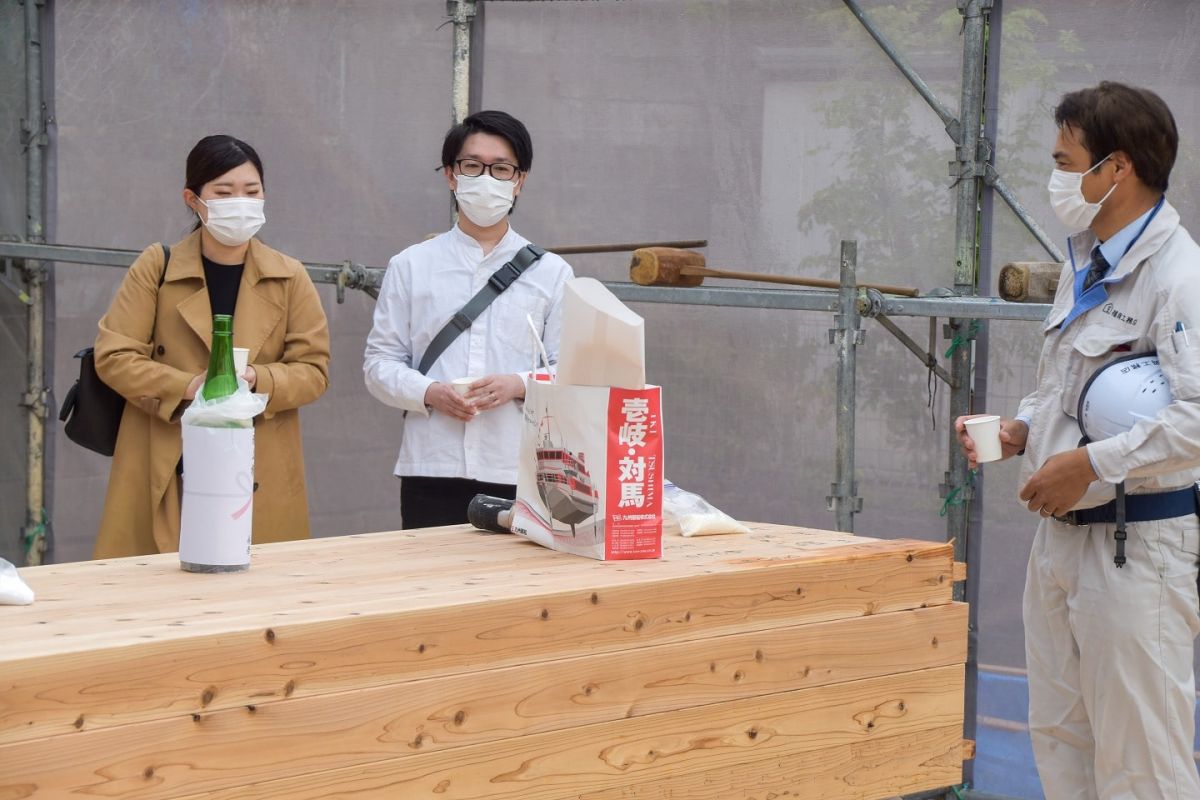 「筑紫野市10」注文住宅現場リポート③【上棟式】