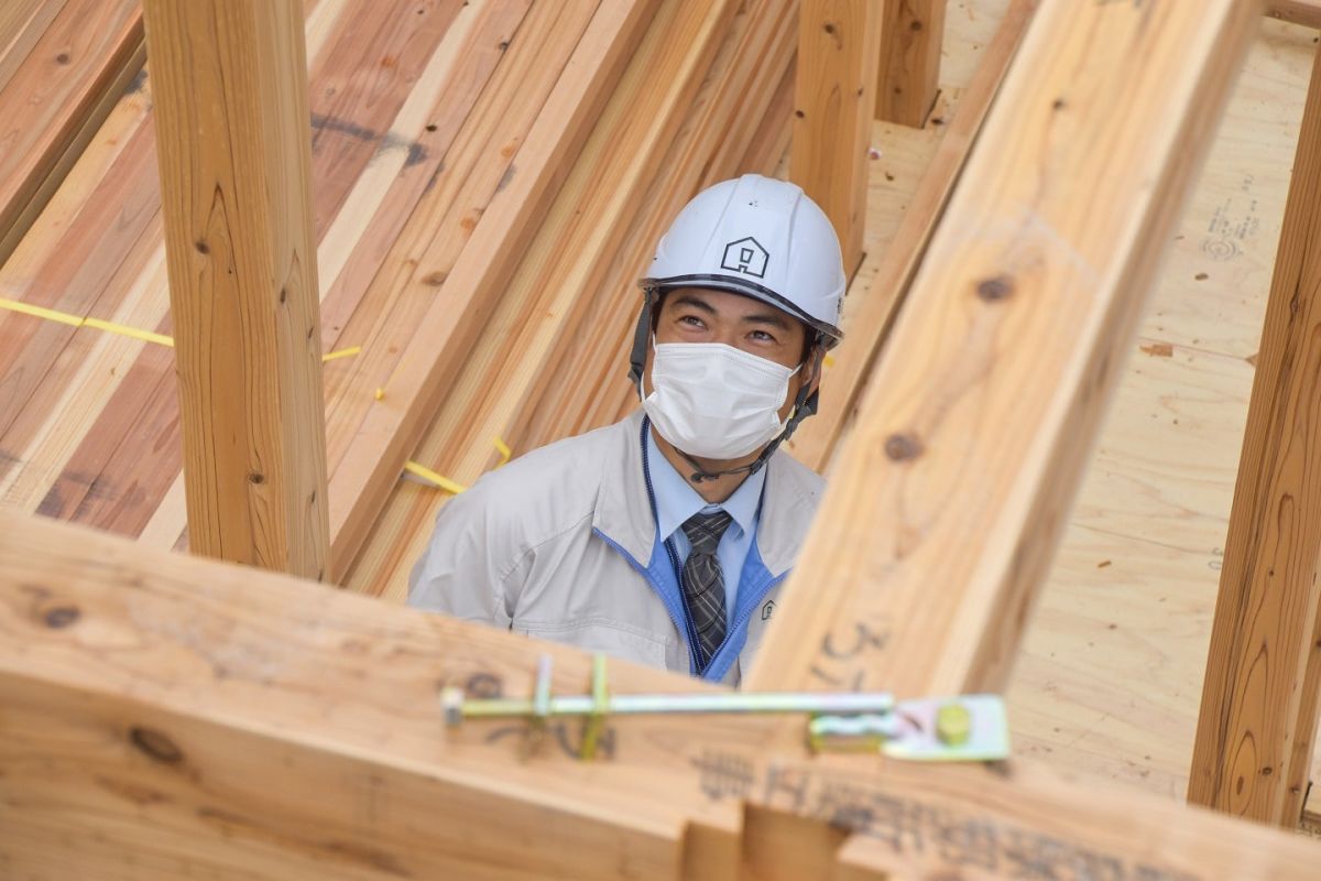 福岡県筑紫野市10　注文住宅建築現場リポート③　～上棟式・前編〜