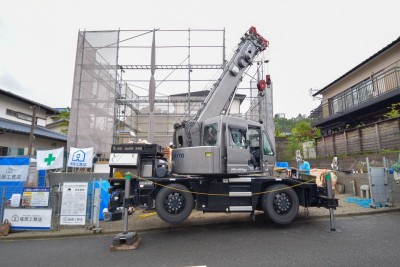 福岡県筑紫野市10　注文住宅建築現場リポート③　～上棟式・前編〜