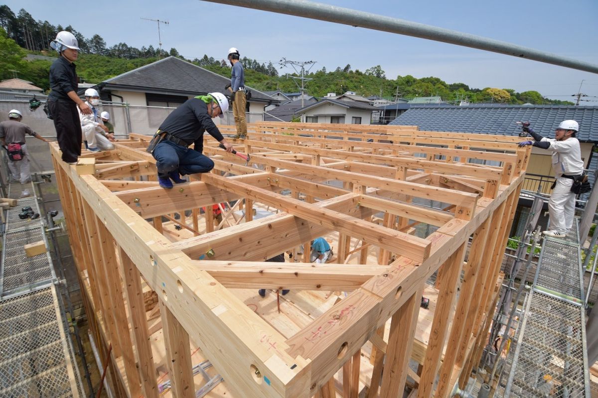 「筑紫野市10」注文住宅現場リポート③【上棟式】