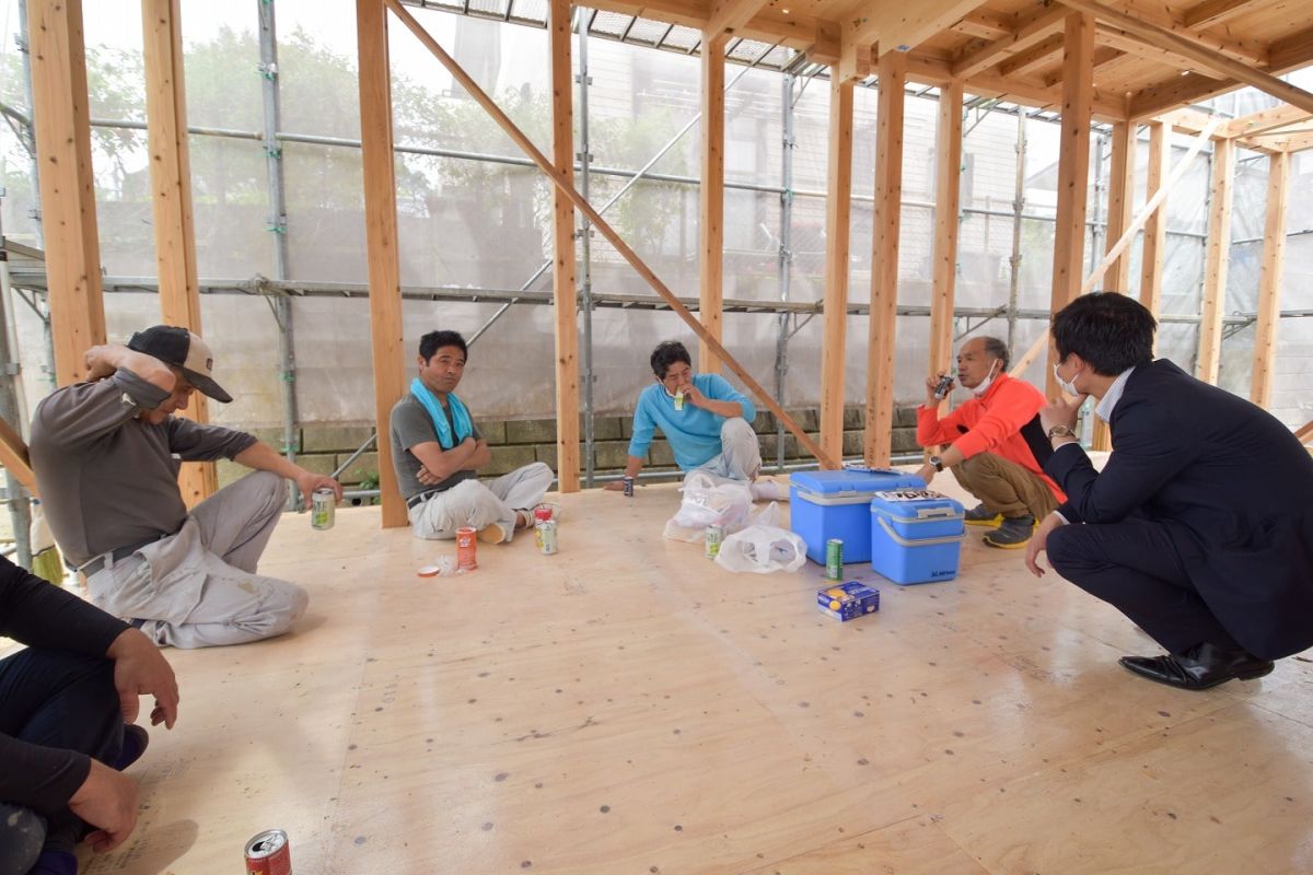 「筑紫野市10」注文住宅現場リポート③【上棟式】