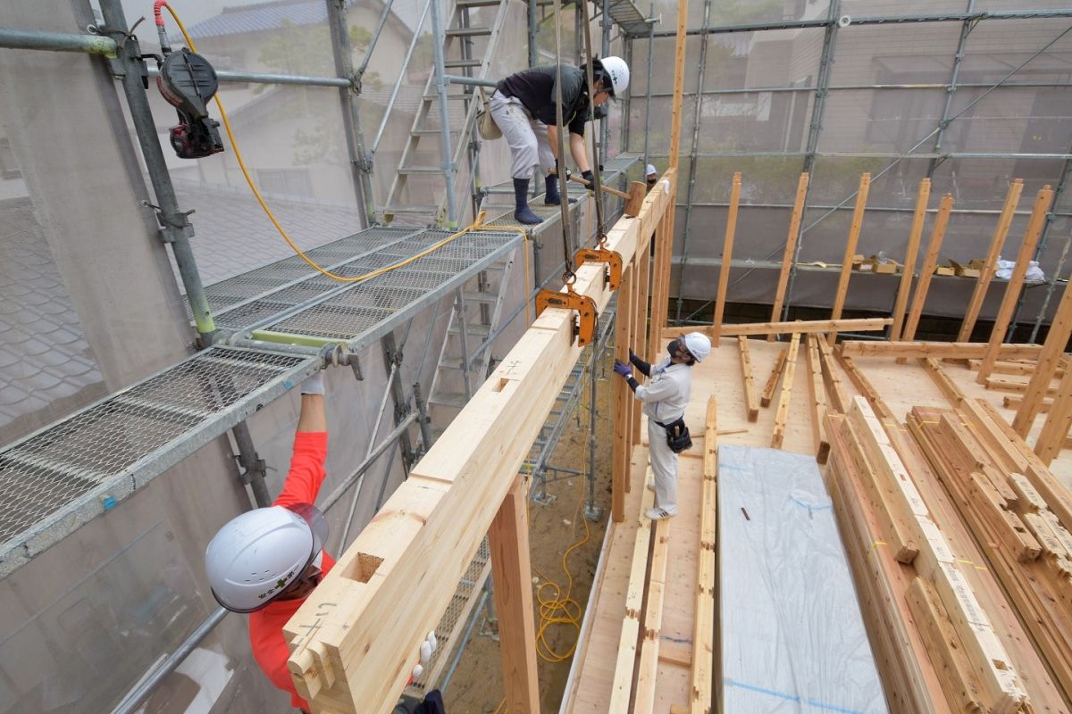 「筑紫野市10」注文住宅現場リポート③【上棟式】
