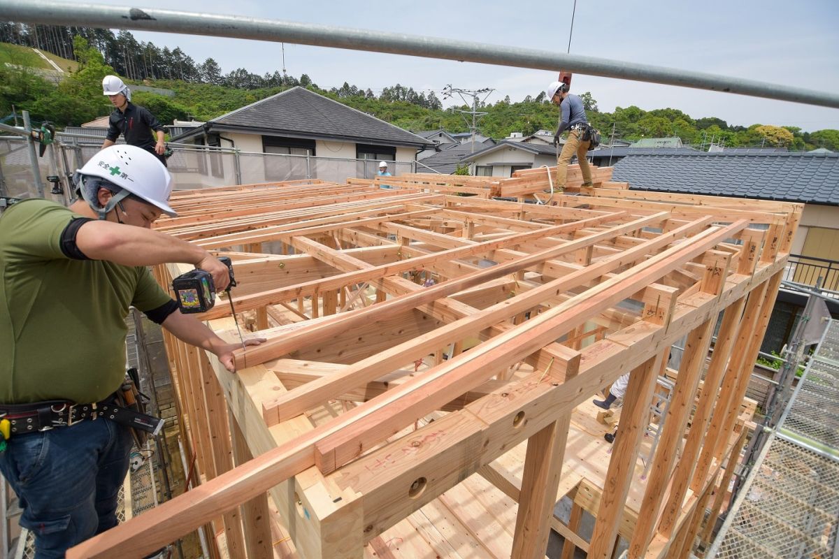 「筑紫野市10」注文住宅現場リポート③【上棟式】