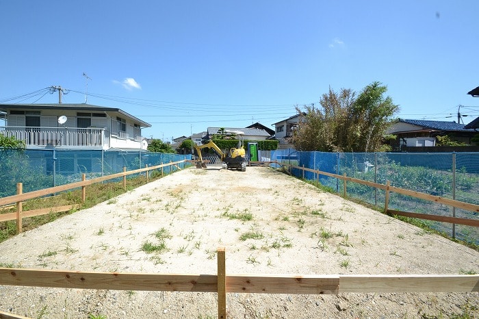 「福岡市早良区梅林02」注文住宅現場リポート②【基礎工事】【根切り】
