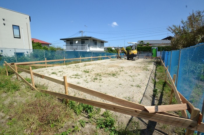 「福岡市早良区梅林02」注文住宅現場リポート②【基礎工事】【根切り】
