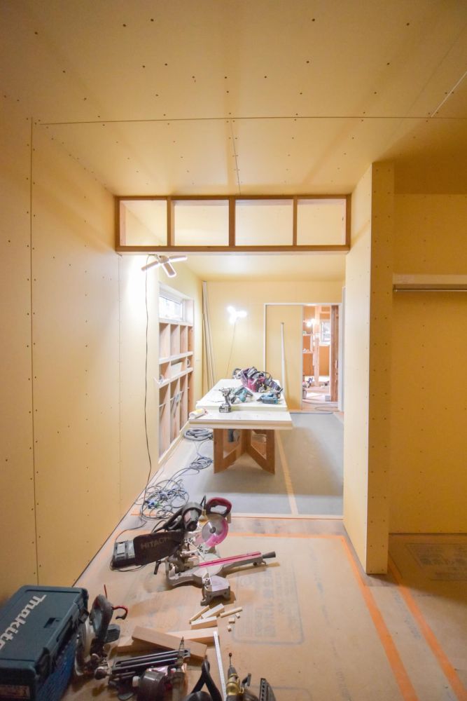 「那珂川市07」注文住宅現場リポート⑤【木工事】【石膏ボード】