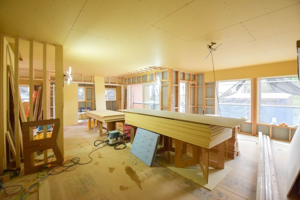 「那珂川市07」注文住宅現場リポート⑤【木工事】【石膏ボード】