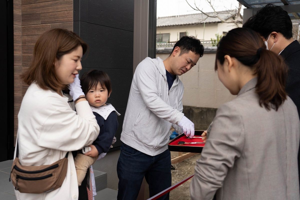 福岡県那珂川市11　注文住宅建築現場リポート⑨　～お引き渡し式～