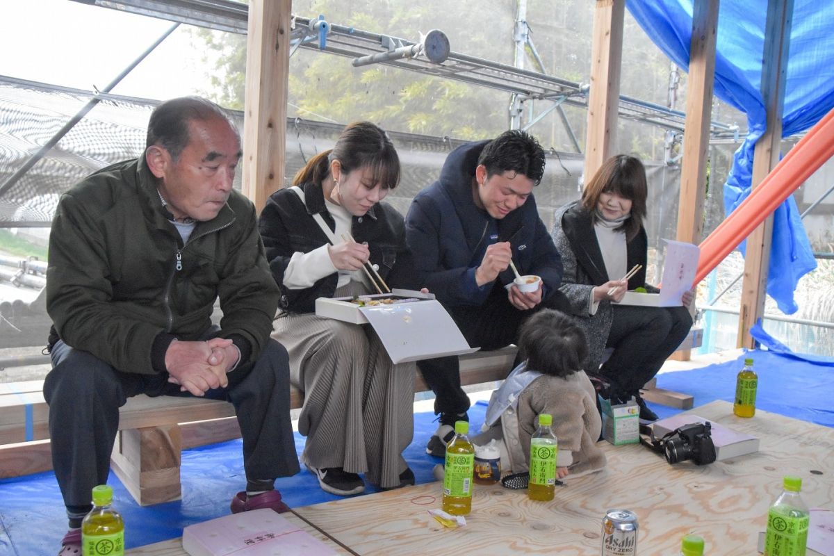 「三井郡大刀洗町03」注文住宅現場リポート③【上棟式】