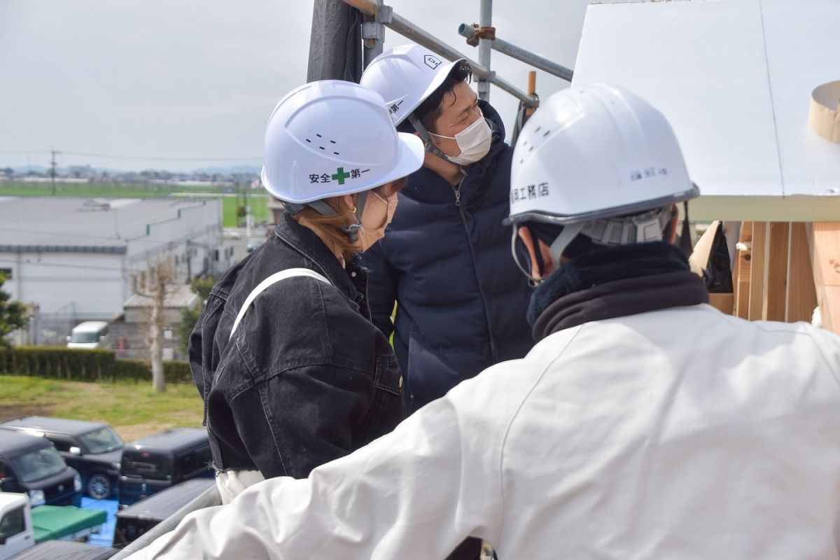 福岡県三井郡大刀洗町03　注文住宅建築現場リポート③　～上棟式・番外編～