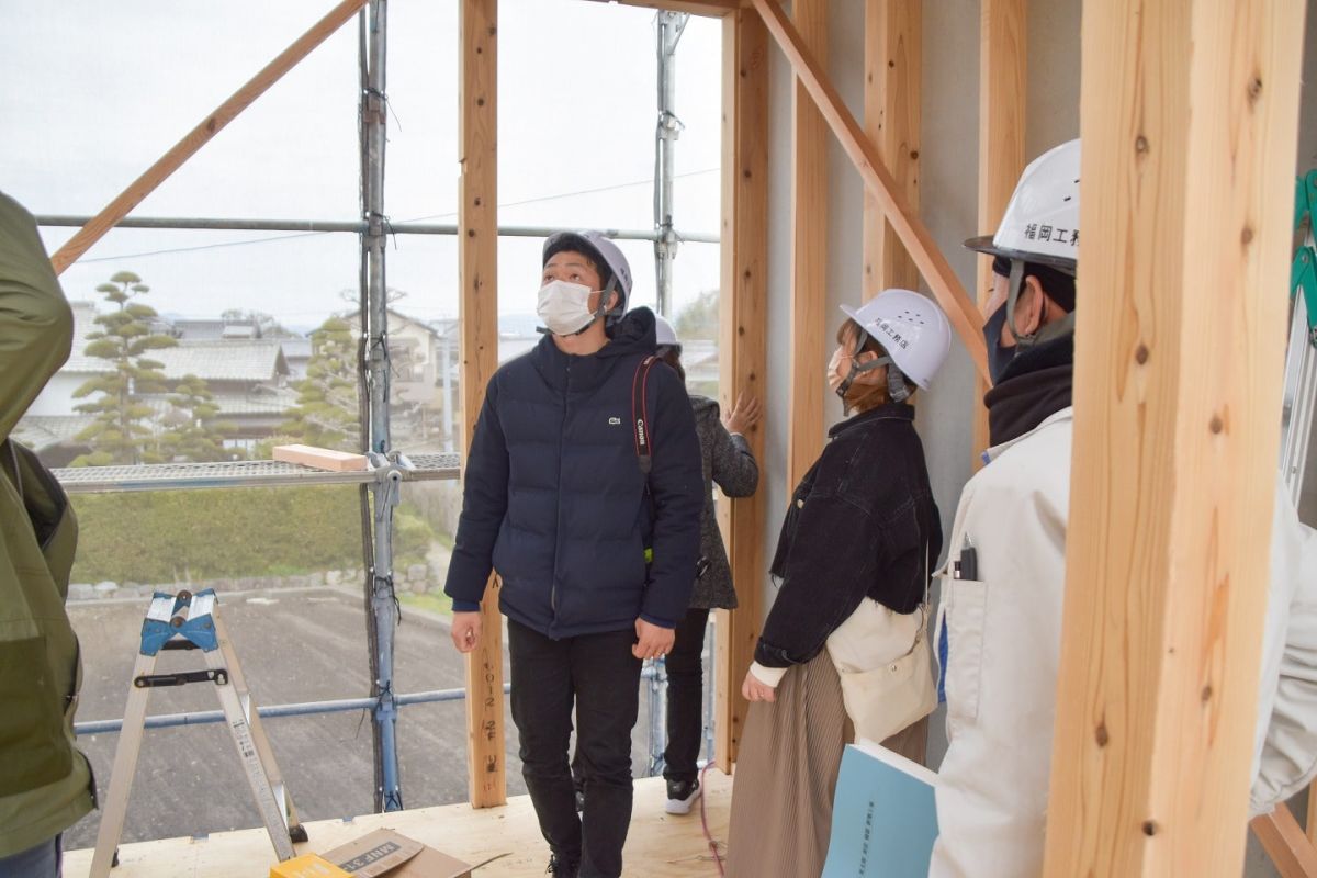 福岡県三井郡大刀洗町03　注文住宅建築現場リポート③　～上棟式・番外編～