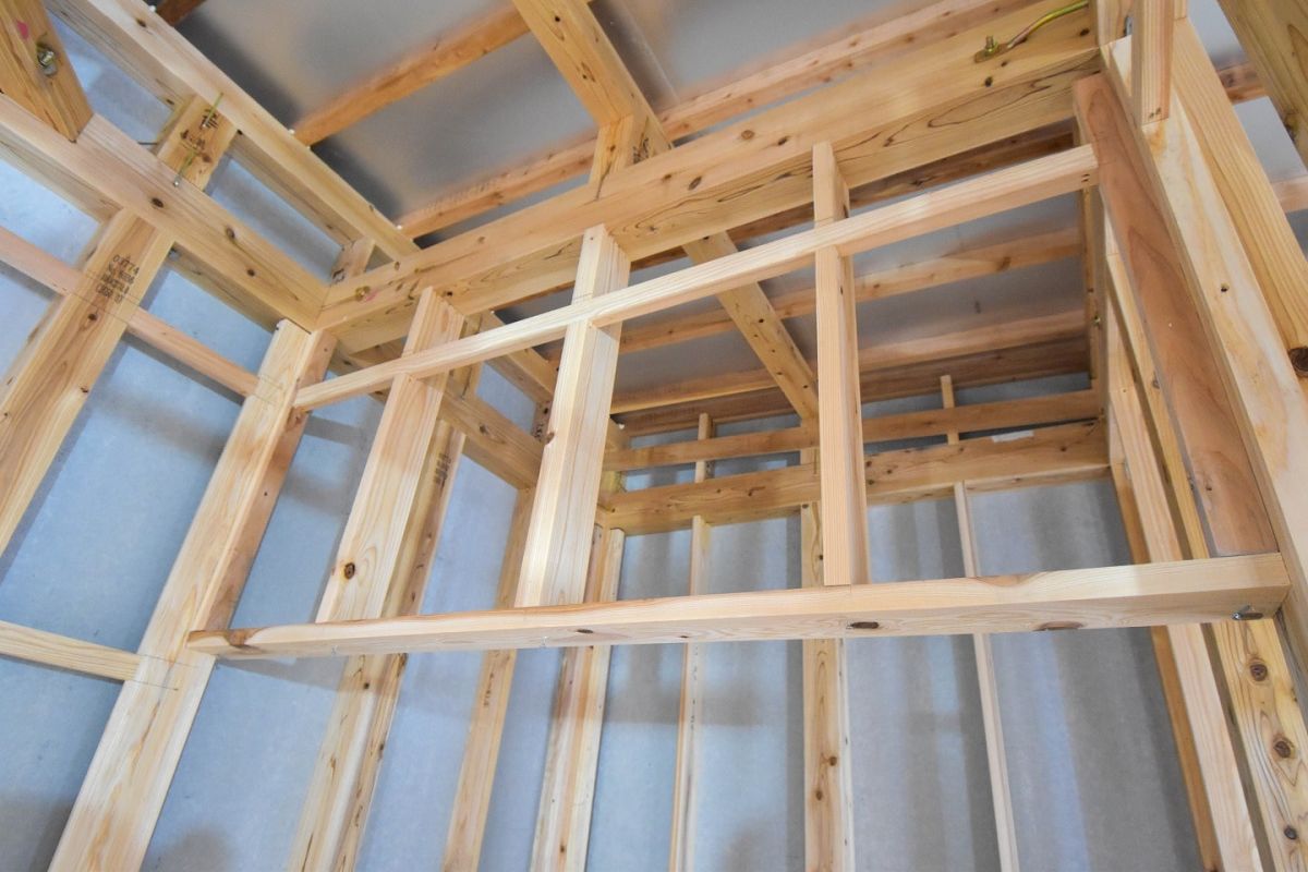 「福岡市早良区有田01」注文住宅現場リポート⑤【木工事】【下地】