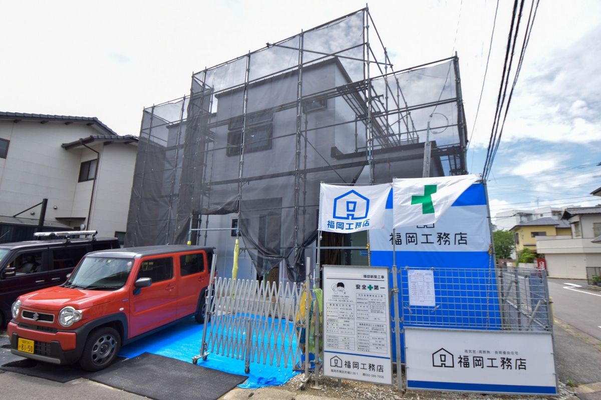 「福岡市早良区有田01」注文住宅現場リポート⑤【木工事】【下地】