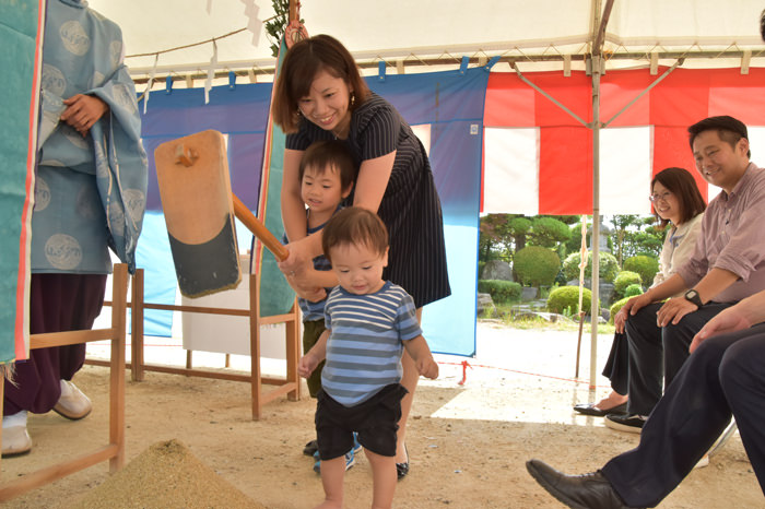 福岡県那珂川市02　注文住宅建築現場リポート①　～地鎮祭～