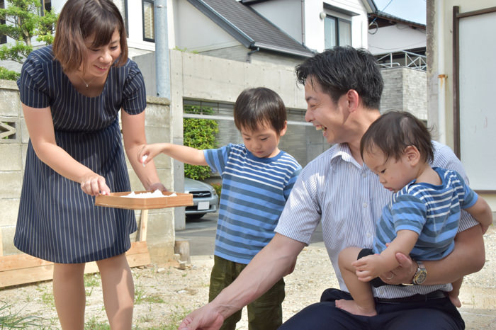 福岡県那珂川市02　注文住宅建築現場リポート①　～地鎮祭～