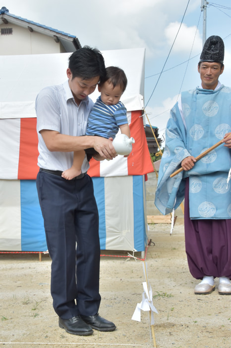 「那珂川市02」注文住宅現場リポート①【地鎮祭】