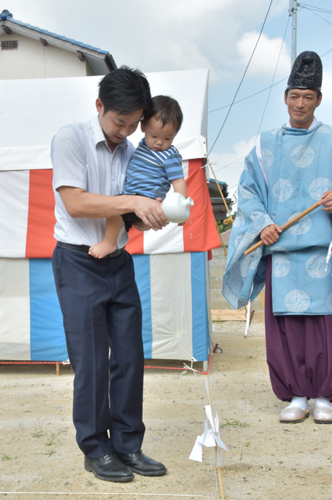 福岡県那珂川市02　注文住宅建築現場リポート①　～地鎮祭～