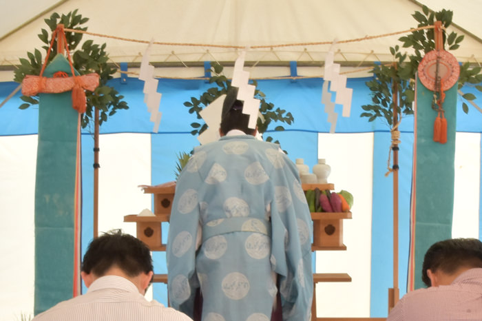 「那珂川市02」注文住宅現場リポート①【地鎮祭】