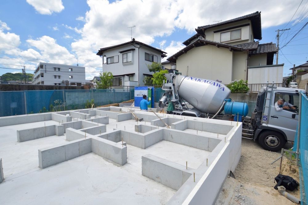 「春日市07」注文住宅現場リポート②【基礎工事】【土間コン】